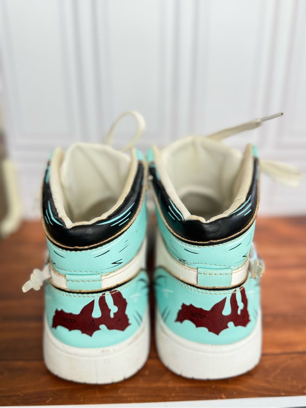 Costum Demon Slayer High-Top Anime-Inspired Sneakers - Picture 6 of 8